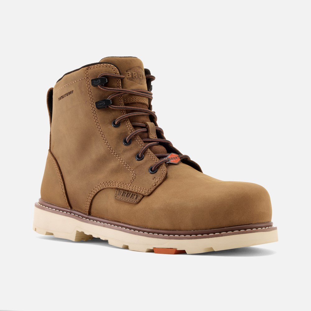 Latest Brunt The Sullivan Waterproof (Comp Toe) - Brown