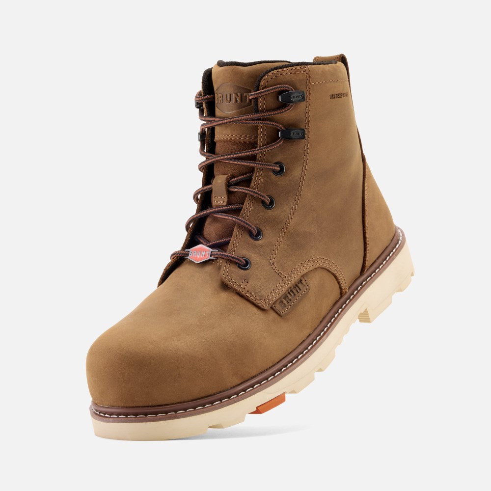 Latest Brunt The Sullivan Waterproof (Comp Toe) - Brown